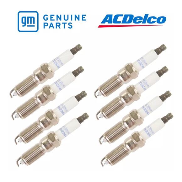 ACDELCO GM Iridium Spark Plugs 8Pcs 41-114 12622441 For Cadillac Chevrolet GMC - Picture 1 of 1